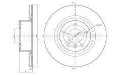 Brzdový kotouč METELLI 23-1261C