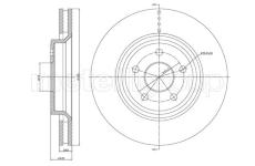 Brzdový kotouč METELLI 23-1278C