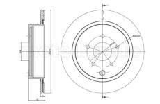 Brzdový kotouč METELLI 23-1406C