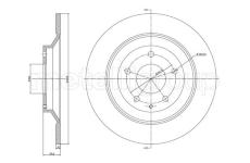 Brzdový kotouč METELLI 23-1456C