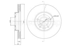 Brzdový kotouč METELLI 23-1475C