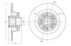 Brzdový kotouč METELLI 23-1499