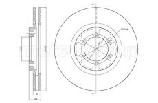 Brzdový kotouč METELLI 23-1537C
