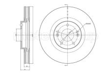 Brzdový kotouč METELLI 23-1701C
