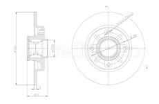 Brzdový kotouč METELLI 23-1878