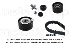 ozubení,sada rozvodového řemene METELLI 29-0019