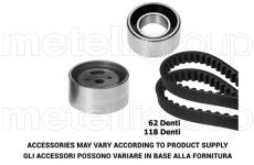 ozubení,sada rozvodového řemene METELLI 29-0242