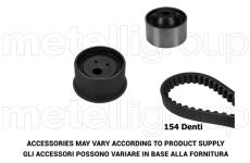 ozubení,sada rozvodového řemene METELLI 29-0391