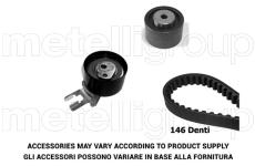 ozubení,sada rozvodového řemene METELLI 29-0424