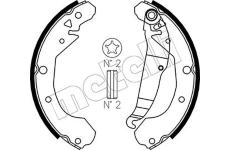 Sada brzdových čelistí METELLI 53-0048