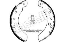 Sada brzdových čeľustí METELLI 53-0115