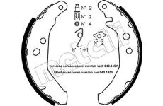 Sada brzdových čelistí METELLI 53-0117K
