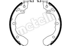 Sada brzdových čeľustí METELLI 53-0217