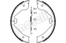 Sada brzd. čeľustí parkov. brzdy METELLI 53-0244K
