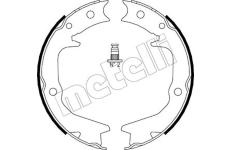 Sada brzdových čelistí, parkovací brzda METELLI 53-0265