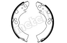 Sada brzdových čelistí METELLI 53-0272