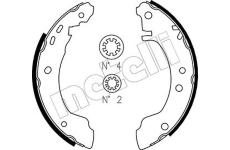 Sada brzdových čelistí METELLI 53-0283