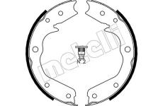 Sada brzdových čelistí, parkovací brzda METELLI 53-0315