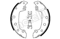 Sada brzdových čelistí METELLI 53-0340