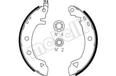 Sada brzdových čelistí METELLI 53-0346