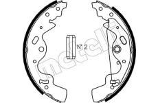 Sada brzdových čeľustí METELLI 53-0370