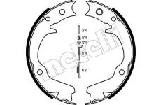 Sada brzd. čeľustí parkov. brzdy METELLI 53-0386K
