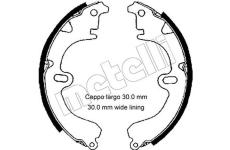 Sada brzdových čeľustí METELLI 53-0419