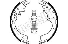 Sada brzdových čelistí METELLI 53-0452