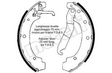 Sada brzdových čelistí METELLI 53-0467
