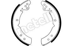 Sada brzdových čelistí METELLI 53-0471