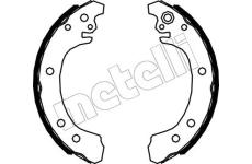 Sada brzdových čelistí METELLI 53-0523