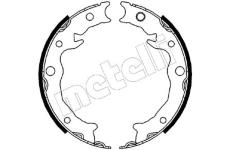Sada brzdových čelistí, parkovací brzda METELLI 53-0538