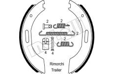 Sada brzdových čelistí METELLI 53-0591