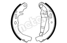Sada brzdových čelistí METELLI 53-0612