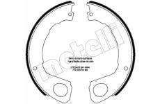 Sada brzdových čelistí, parkovací brzda METELLI 53-0665