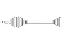 Hnací hřídel METELLI 17-0876