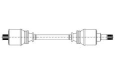 Hnací hřídel METELLI 17-0092