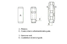 Vodítko ventilů METELLI 01-2561