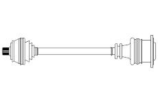 Hnací hřídel METELLI 17-1087