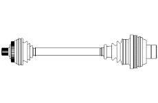 Hnací hřídel METELLI 17-0267
