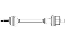 Hnací hřídel METELLI 17-0316