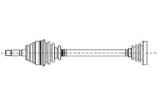 Hnací hřídel METELLI 17-0647