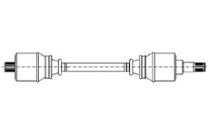 Hnací hřídel METELLI 17-0092