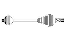 Hnací hřídel METELLI 17-1412