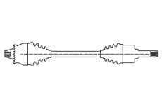Hnací hriadeľ METELLI 17-1334