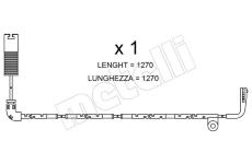 Vystrazny kontakt, opotrebeni oblozeni METELLI SU.254