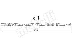 Vystrazny kontakt, opotrebeni oblozeni METELLI SU.287