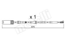 Vystrazny kontakt, opotrebeni oblozeni METELLI SU.298