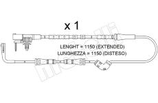 Vystrazny kontakt, opotrebeni oblozeni METELLI SU.387