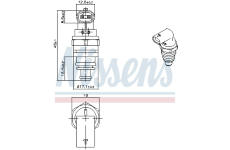 Chladič, chlazení motoru NISSENS 606283